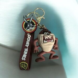NWOT-Looney Tunes Taz Keychain